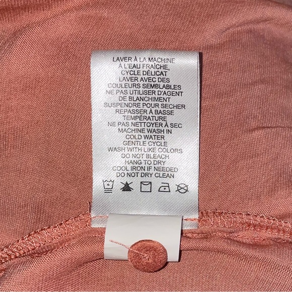 Rachel Zoe Top in Coral/Copper - Picture 6 of 6